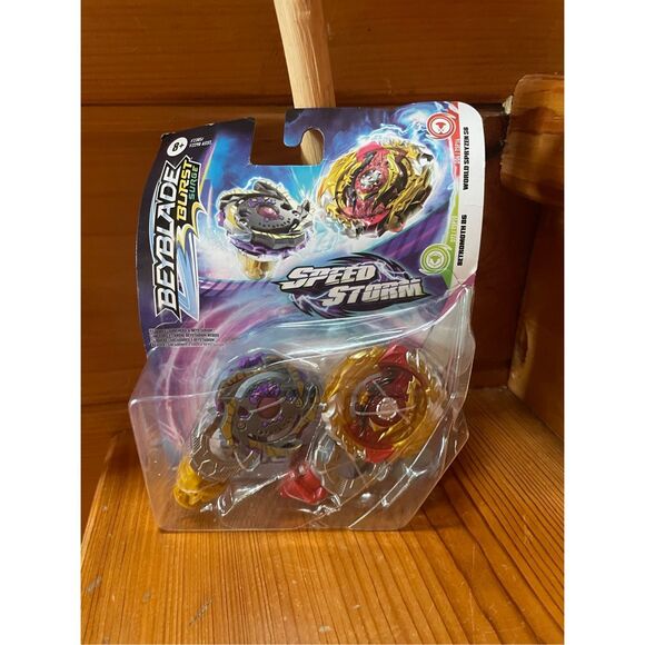 Beyblade Burst Surge SpeedStorm World Spryzen S6 and Betromoth B6 Spinning New! - Picture 1 of 1